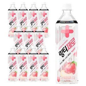 링티 링티제로 복숭아맛, 1L, 12개