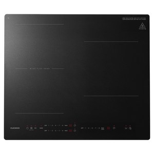 쿠쿠 빌트인 프레임리스 무광 인덕션 3구 블랙