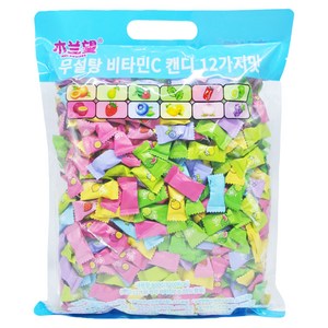 무란왕 무설탕 12가지맛 비타민C 민트 미니 캔디, 800g, 1개
