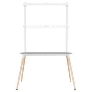 와이드뷰 TV 아트스탠드 인테리어 이젤스탠드 4발 화이트