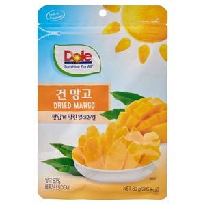돌 건망고, 80g, 1개