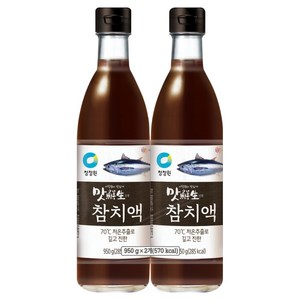 맛선생 참치액, 950g, 2개