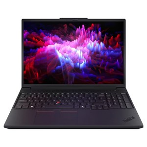 레노버 씽크패드 P16v G3 블랙, 코어Ultra9, 1TB, 32GB, Free DOS, 2025.09
