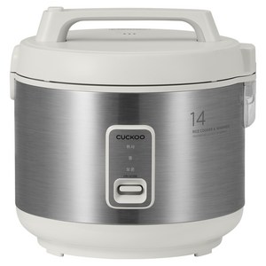 쿠쿠 업소용 대용량 전기보온밥솥 14인용 그레이스 화이트