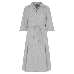 올리비아하슬러 데일리 플레어 롱 카라 원피스 OHDMOP101