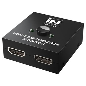 인네트워크 4K UHD 60Hz 지원 HDMI Ver2.0 영상 신호 2:1 양방향 선택기