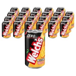 웰치스 제로 애플망고맛, 355ml, 24개