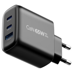 뉴클 GaN 65W PPS 초고속 충전기 3포트