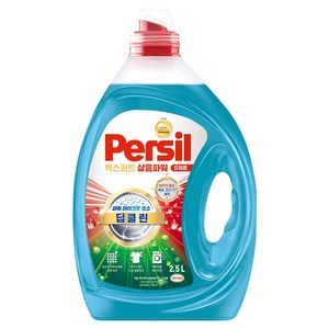 퍼실 초미세 세탁 엑스퍼트 삶음파워 드럼용 액체세제, 2.5L, 1개