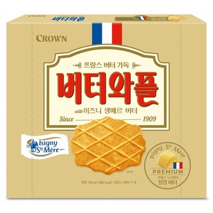 버터와플 이즈니, 316g, 1개