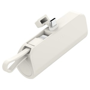 힙스터 도킹형 보조배터리 5000mAh C타입 애플8핀 스트랩