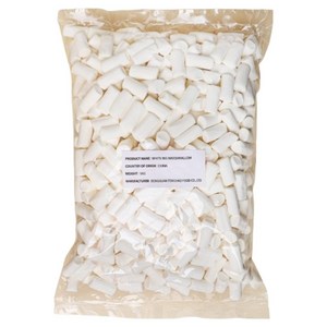 아트위드미 화이트 빅 마쉬멜로우 3 x 1.5 cm, 1kg, 1개
