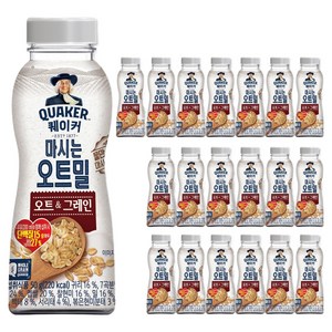 퀘이커 마시는 오트밀 오트 그레인