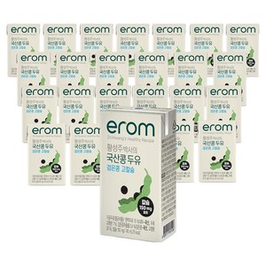 이롬 황성주 박사의 국산콩 두유 검은콩 고칼슘, 140ml, 24개