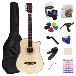 블루엔젤 GRIT 입문용 통기타, 내츄럴, BA-01, 1세트