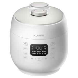 쿠첸 골든 2.1기압 올스테인리스 듀얼프레셔 IH 전기 압력밥솥 6인용