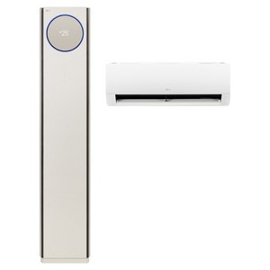 LG전자 인버터 81.8㎡ + 18.7㎡ 휘센 AI 오브제컬렉션 타워I 2 in 1 멀티형 에어컨 5 시리즈 방문설치