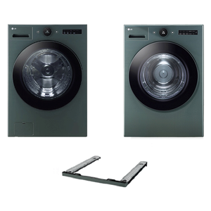 LG전자 트롬 오브제컬렉션 세탁기 + 건조기 + 키트 세트 24kg + 20kg 방문설치
