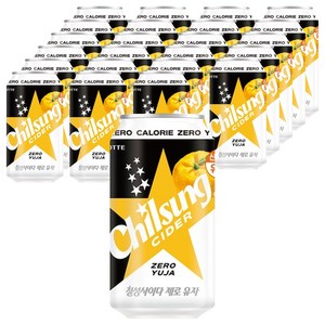 칠성사이다 제로 유자