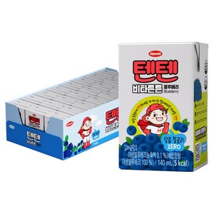 텐텐 비타튼튼 음료 블루베리, 140ml, 24개