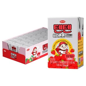 텐텐 비타튼튼 음료 스트로베리, 140ml, 24개