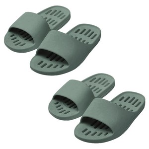 샤바스 부드러운 플랫 물빠짐 욕실화