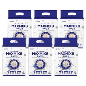 내꼬냥 고양이 프리미엄 두부벤토 모래 6in1 MAXMI6