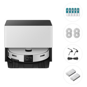 삼성전자 Bespoke AI 스팀 플러스 자동 급배수 로봇청소기 + 먼지봉투 + 다회용포 + 브러시 키트 + 모터필터 세트 방문설치