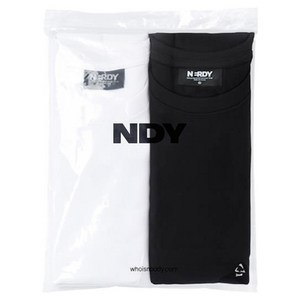 널디 스몰 로고 반팔 티셔츠 2p