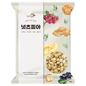 넛츠피아 마카다미아 반태, 1kg, 1개