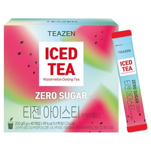 티젠 제로슈가 아이스티 수박우롱티
