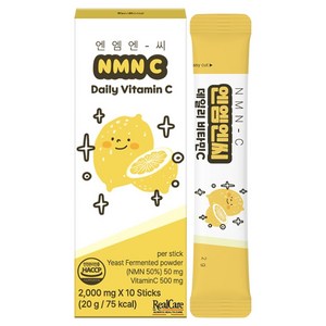 리얼케어 NMN-C 엔엠엔씨 데일리 비타민C, 10회분, 1개