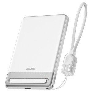 아트뮤 Qi2 15W 맥세이프 초슬림 고속 보조배터리 5000mAh C타입