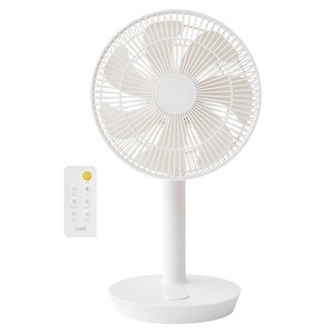 르젠 공기순환 무선 BLDC 저소음 AI 리모컨 탁상용 선풍기 8인치