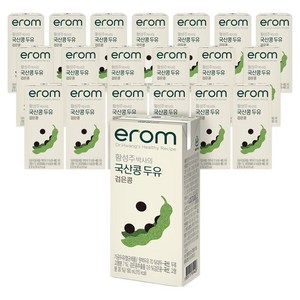이롬 황성주 박사의 국산콩 두유 검은콩, 190ml, 20개