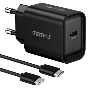 모디스 30W GaN PD 3.0 PPS 초고속 충전기 어댑터 + C to C 초고속 케이블 1.2m 세트