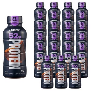 랩노쉬 프로틴 드링크 맥스 초코, 400ml, 24개