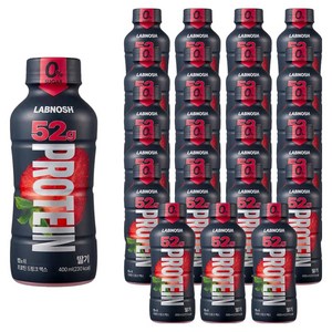 랩노쉬 프로틴 드링크 맥스 딸기, 400ml, 24개