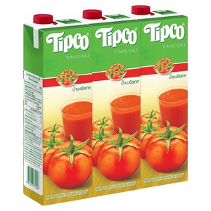 팁코 토마토 주스, 1L, 3개