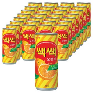 쌕쌕 오렌지 음료, 240ml, 30개