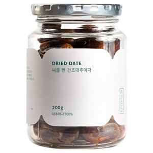 착한습관 씨를뺀 건조 대추야자, 200g, 1개