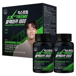 익스트림 블랙마카 1800, 120정, 2개