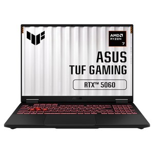 에이수스 2026 TUF 게이밍 A16 라이젠7 라이젠 200 시리즈 지포스 RTX 5060