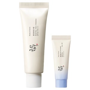 조선미녀 맑은쌀 선크림 SPF50 PA++++ 50ml + 아쿠아 프레쉬 10ml 디럭스 세트, 1세트