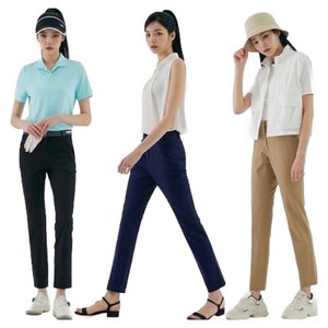 PGA투어 여성용 올 라운딩 골프바지 P4MPT3W 3종 세트