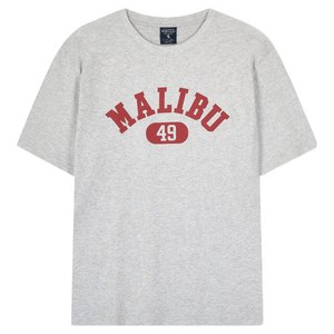 후아유 남녀공용 Malibu Logo T-shirt