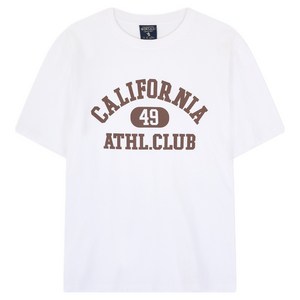 후아유 남녀공용 California Athl Club T-shirt