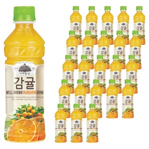 가야농장 감귤 주스, 340ml, 24개