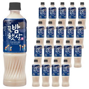 아침햇살 웅진 50주년 꿀밤햇살, 500ml, 20개