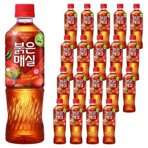 웅진 50주년 붉은매실, 500ml, 20개
